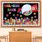 Decorações de quadro de avisos Justforjoyful Gumball Theme