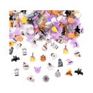 Decorações De Unhas De Resina Com Tema De Halloween: Fantasmas E Abóboras, 20 Peças, Adornos De