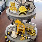 Decorações decorativas para bandejas ROTORS Bee Day 10 peças