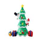 Decorações Infláveis De Natal Brilhantes: Boneco De Neve, Pinguins E Papai Noel Com LED Para Festas