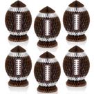 Decorações para festas de futebol Fourluoo Football Honeycomb x6