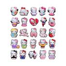 Decorações Para Sapatos Hello Kitty 25 Peças MESUCA Charms Para Clogs, Bogg Bag, Bubble Slides,