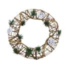 Decore Sua Casa com Guirlanda Aramada de Natal G Tradicional