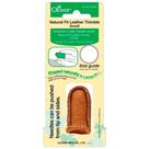 Dedal em Couro Natural Pequeno Clover - 6028