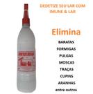 Dedetizador Inseticida Imune & lar Mata pulga, barata, mosca, traça, formiga, cupim, pernilongo-1 litro com gatilho Dedetizador Inseticida Imune & lar Mata pulga, barata, mosca, traça, formiga, cupim, pernilongo-1 litro com gatilho