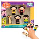 Dedoche Show da Luna Boneco Desenho Infantil Vinil Atoxico