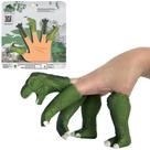 Dedoche Tiranossauro Rex Dinossauro De Brinquedo Fantoche - Mister Brinque