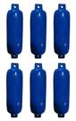Defensa Inflável Azul G3 13,75 X 50 cm Lancha Barco Kit 6 Un