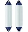 Defensa Náutica F0 11x41 Branca Inflável Barco Lancha Kit 2