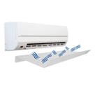 Defletor Ar Condicionado 7000 à 12000 Btu Acrílico Transparente Cristal 80cm Defletor Ar Condicionado 7000 à 12000 Btu Acrílico Transparente Cristal 80cm