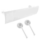 Defletor de ar condicionado Fafeicy Retrátil Branco