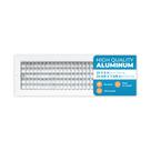 Defletor de ventilação do aquecedor Wall AC Grille Air 360 Alumínio 23,6 x 7,6 cm
