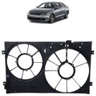 Defletor Radiador Jetta 2011 2012 2013 2014 Preto