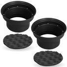 Defletores de alto-falante NVX XBAF525 13,34 cm, borracha de silicone, 2 peças