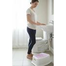 Degrau Infantil Antiderrapante Rosa Autonomia Segura 37cm