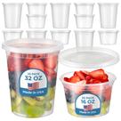 Deli Containers Fit Meal Prep, pacote de 40, 500 ml, pacote variado de 1 litro