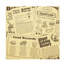 Deli Paper ANNBAKING Premium 30x30cm, pacote com 200 unidades, resistente à água e gordura