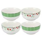 Delicata Tigela Bonechina Verde Home&Co 500ml 4 Peças Delicata Tigela Bonechina Verde Home&Co 500ml 4 Peças