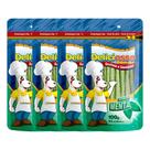 Deliciosso palito fino sabor menta 100g - kit 4 un
