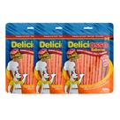 Deliciosso palito fino sabor salmão 200g - kit 3 un Deliciosso palito fino sabor salmão 200g - kit 3 un