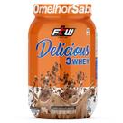 Delicious 3 Whey Proteína Hidrolisada Concentrada E Isolada Pote 900g FTW