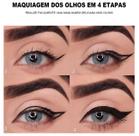 Delineador em pasta à prova d'água, delineador fosco de secagem rápida, ponta única, preto, sólido, rico, caneta delinea Delineador em pasta à prova d'água, delineador fosco de secagem rápida, ponta única, preto, sólido, rico, caneta delinea