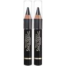 Delineador L'Oréal Paris Voluminous Smoldering Black - Pacote com 2 (1,6 mL cada)
