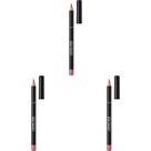 Delineador labial Rimmel Lasting Finish 8HR 120 Pink Candy, pacote com 3