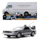 Delorean Back To The Future c/ luzes edition 40TH Jada 1/24 Cor:Cinza