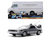 Delorean Dr. E. Brown Back To The Future 40 Anos 1/24 Jada Delorean Dr. E. Brown Back To The Future 40 Anos 1/24 Jada