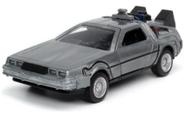 Delorean Time Machine Escala 1/32 De Volta para o Futuro Part 1 - Back to the Future - Jada Toys Delorean Time Machine Escala 1/32 De Volta para o Futuro Part 1 - Back to the Future - Jada Toys