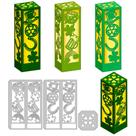DELORIGIN Conjunto de Matrizes de Corte 3D Lanterna para o Dia de São Patrício DELORIGIN Conjunto de Matrizes de Corte 3D Lanterna para o Dia de São Patrício