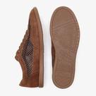 Democrata Tênis Feminino Olivia Marrom Casual 657102 Tan - TAN