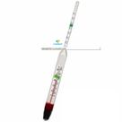 Densimetro de vidro flutuante 19 cm,medidor de salinidade