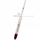 Densimetro de vidro flutuante 27cm, medidor de salinidade