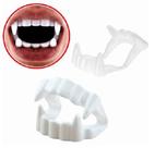 Dentadura Vampiro Plastico 12un