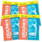 Dental Flossers Plackers Twin-Line Advanced Whitening 600 Ct