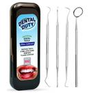 Dental Tools Dental Duty Dental Pick Removedor de placa bacteriana preto Dental Tools Dental Duty Dental Pick Removedor de placa bacteriana preto