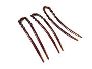 Dente Duplo Preto De Acetato Musa Kalliopi