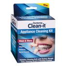 Dentemp Kit Solução Limpeza P/ Aparelho/Retentores/Dentadura