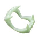 Dentes Falsos De Vampiro Para Halloween, Dentaduras Luminosas Que Brilham, 5 Peças, Acessório Para