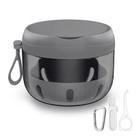Denture Bath Box Cup Estojo de retenção portátil Netceem com acessórios