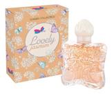 Deo Colônia Delikad Lovely Jasmim 95ml Floral Frutado Lichia Rosa Damascena Patchouli