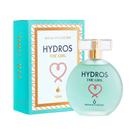 Deo Colônia Feminina Hydros The Girl 100ML Refrescante Suave Pós Banho Floral Branco Frutado