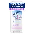 Deodorant Stick Secret Whole Body Lilac & Waterlily Women