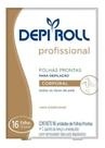Depi Roll Folhas Prontas Corporal Cera Tradicional C/16