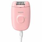 Depilador Elétrico Philips Satinelle BRE229 00 Rosa Bivolt Com Acessório 2 Velocidades Remove Pelos da Raiz