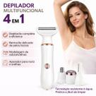 Depilador Elétrico Portátil Recarregável Design Premium Para Uso Prático e Seguro