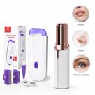 Depilador Feminino e Removedor Pelos Facial Elétrico Rosto Nariz Portátil Kit 2 itens