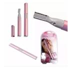 Depilador Feminino Portatil Aparador De Pelos Facial Para Rosto E Corpo, Axilas, Pernas E Virilha CANETA ROSA